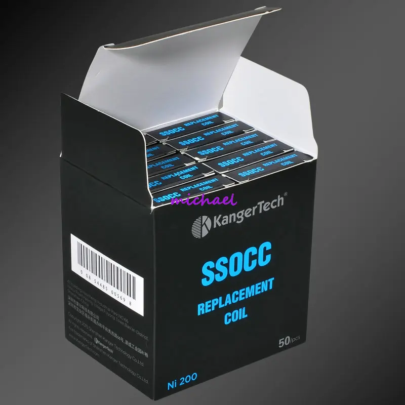 Оригинальный Kangertech Subtank OCC NI200 Ni 200 Sub Ohm катушка SSOCC ni200 для V2 Plus Nano MINI 0 15 Ом 5 шт./лот|sub