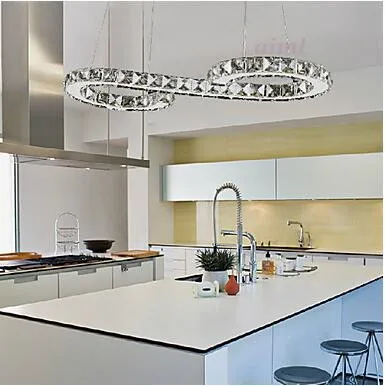 

24W Pendant Light , Modern/Contemporary Chrome Feature for Crystal / LED Metal Living Room / Dining Room LAMP pendant light LED