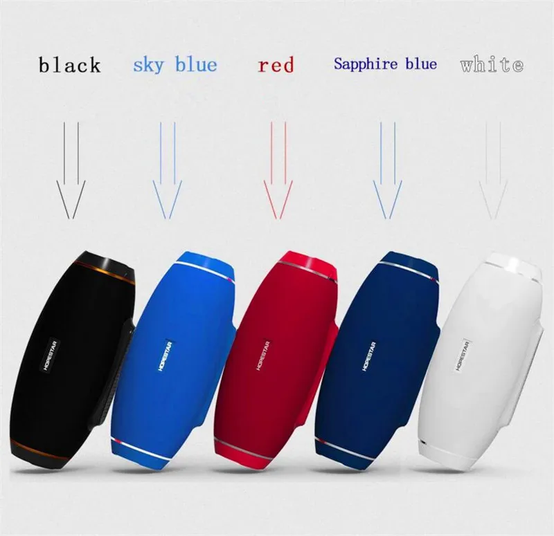 HOPESTAR H20 регби Bluetooth Колонка Беспроводная портативная Мини водонепроницаемая мега бас стерео наружный сабвуфер TF USB
