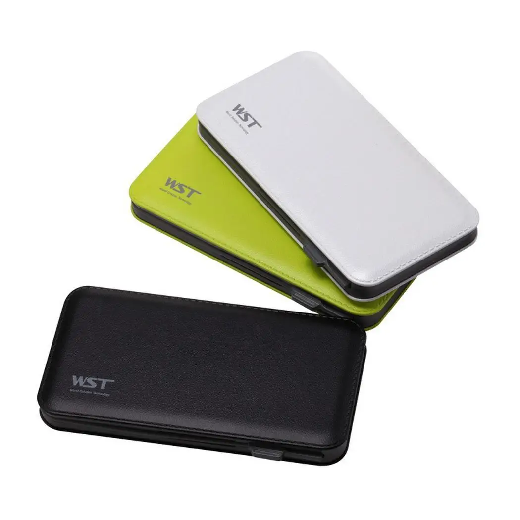 Ультра тонкий Мини Портативный 12000mAh внешний аккумулятор для Xiaomi iPhone Samsung Huawei
