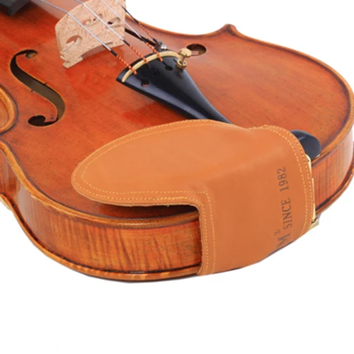 Brown 1.2-1.4 Fom Скрипка Альт кожа шинрест коврик мягкий подбородок скрипка Volin viola партнеры Музыкальные инструменты из овечьей кожи 3/4 1/4 4/4 - Цвет: Brown 1.2-1.4
