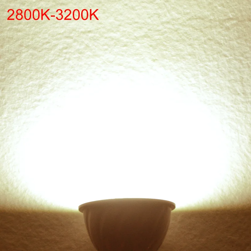 Диммируемая светодиодная точесветильник лампа Foxanon GU10 MR16 2835 SMD 220 В 110 5 Вт