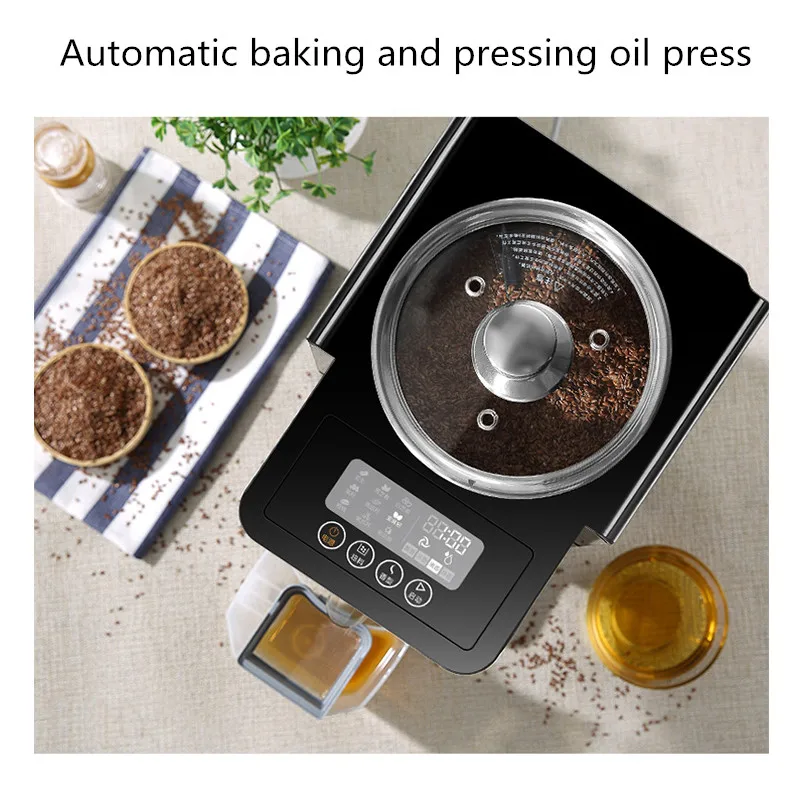 Коммерческий полностью автоматический пресс для масла масло обжига арахиса