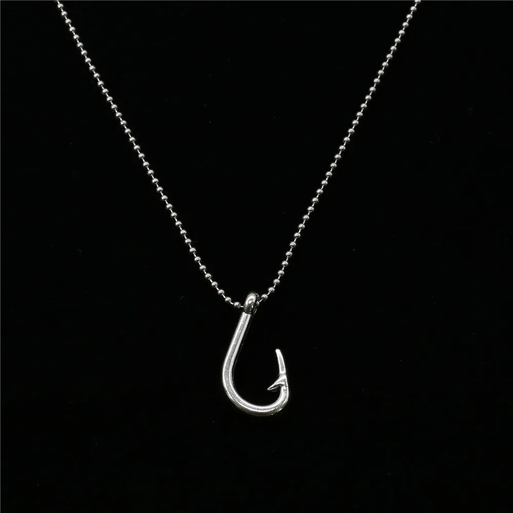 Новый Colar панк хип хоп винтажный крючок Музыка Примечание перо крест длинная цепь