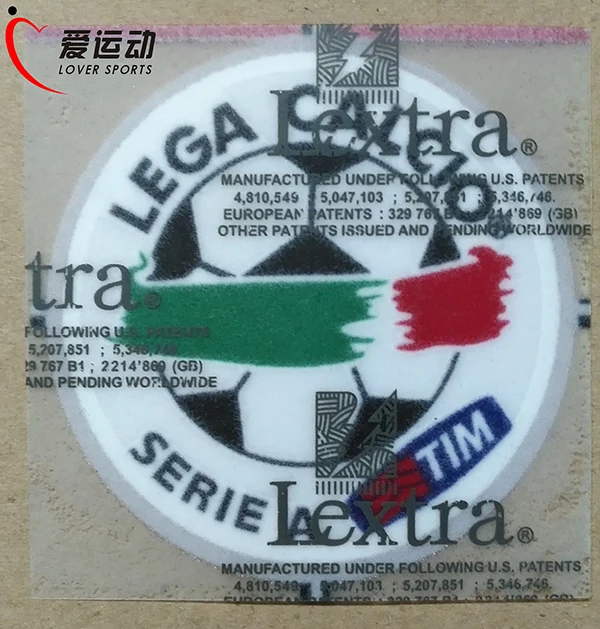 Calcio Serie A 2004 2008 нашивка LEGA бархатная футбольная с LEXTRA|badge badges|soccer patch soccer badgesbadge |