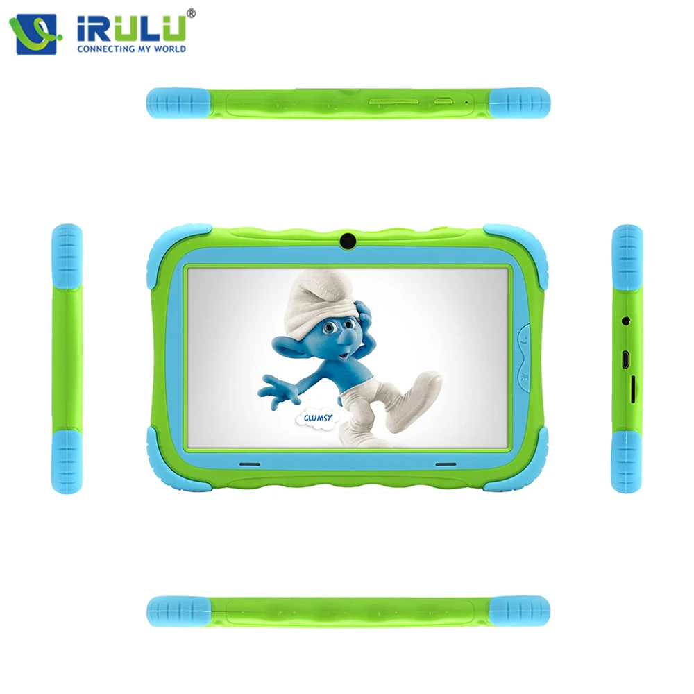 2016 Original iRULU Y3 7&quot Babypad 1280*800 IPS A33 Quad Core Android 5.1 Tablet PC 1G/16G Планшет для детей +