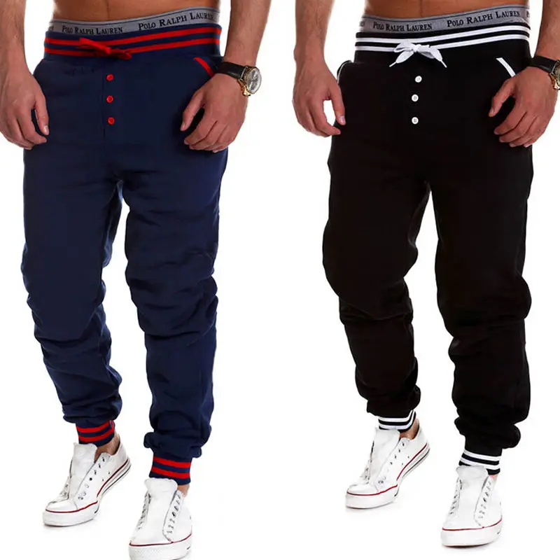 Мужские спортивные штаны повседневные свободные в стиле хип-хоп |