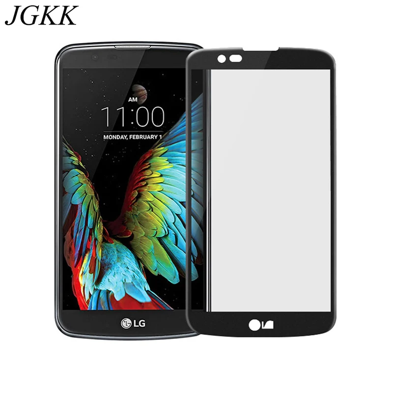 JGKK для LG K10 K7 2016 3D полное покрытие закаленное стекло HD Защита экрана устойчивая к