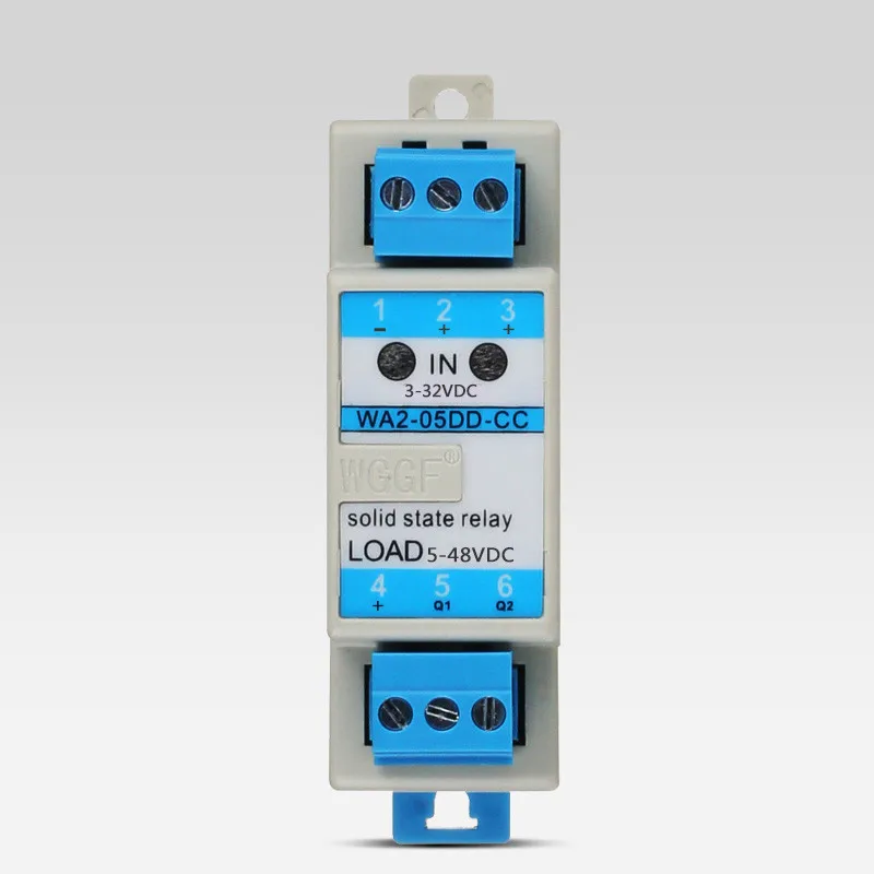 Din 2 петли SSR 5A DC24V компактный твердотельный реле с радиатором | Обустройство дома