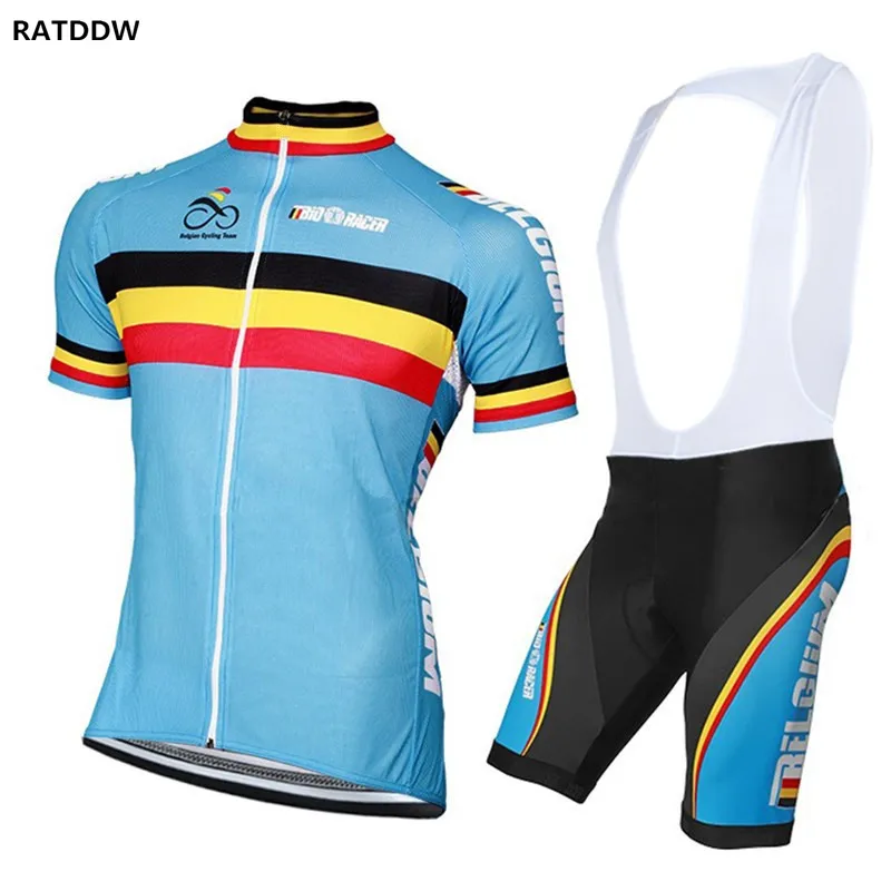 

New Summer Team belgium cycling clothing sets Roupa maillot Cycling Jersey Cycling Clothing/Mountain Bike Bicycle Clothes