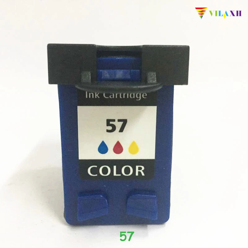Совместимый чернильный картридж vilaxh 57 для HP Deskjet 450 5150 5550 5650 9650 PSC 1315 1350 2110 2175