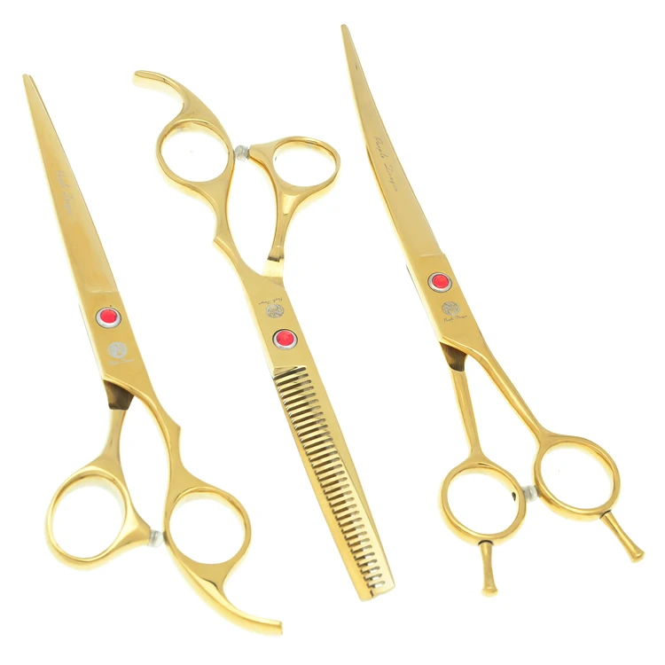 7 0 &quotпрофессиональные ножницы для домашних животных набор с расческой Япония 440c