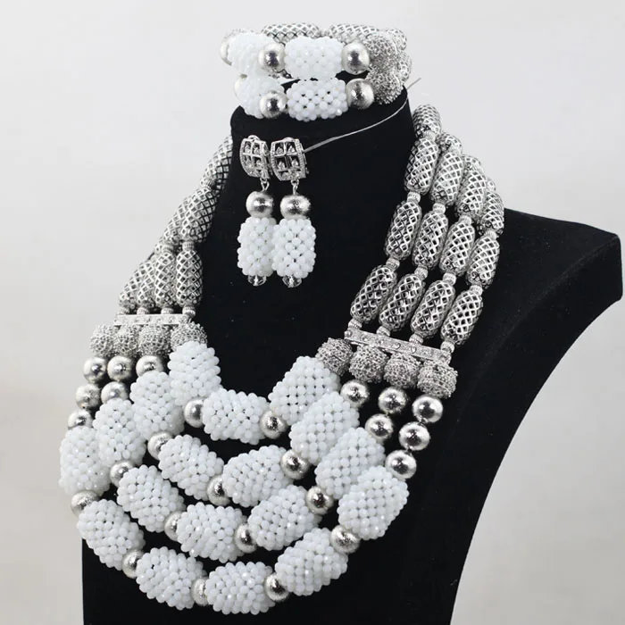 Модный набор ювелирных изделий с хрустальным шариком для невесты в африканском