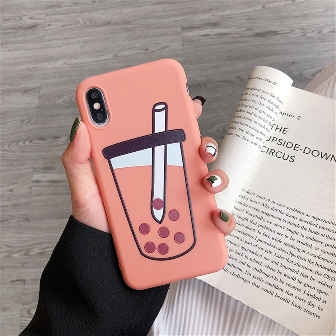 Ottwn Мягкий силиконовый чехол s для iPhone X, XR, XS, Max, 5, 5S, SE, мультяшный рисунок маргаритки, любовь, сердце, чехол для телефона, для iPhone 6, 6s, 7, 8 Plus - Цвет: T10