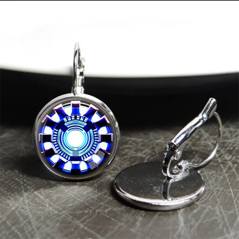 Серьги с Железным человеком в стиле Arc Reactor серьги Тони Старком ювелирные изделия