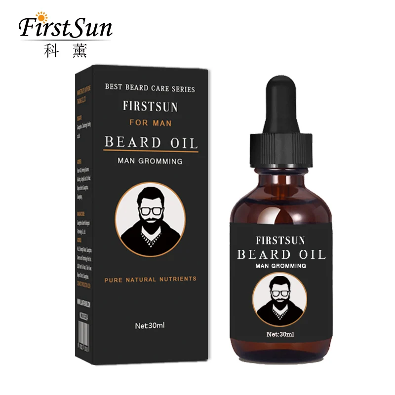 Firstsun Мужская Органическая эссенция для роста волос бороды масло ухода за бородой