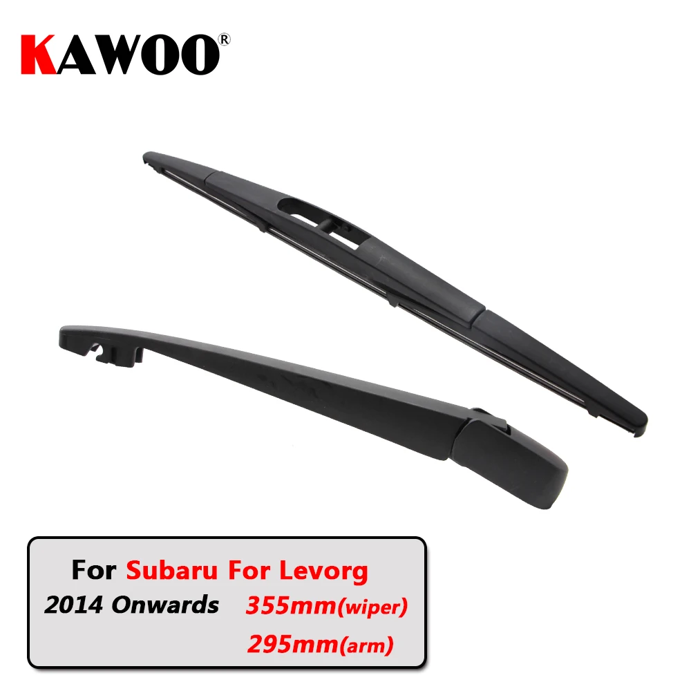 

KAWOO Car Rear Wiper Blades Back Window Wipers Arm For Subaru For Levorg Hatchback (2014 Onwards) 355mm Auto Windscreen Blade