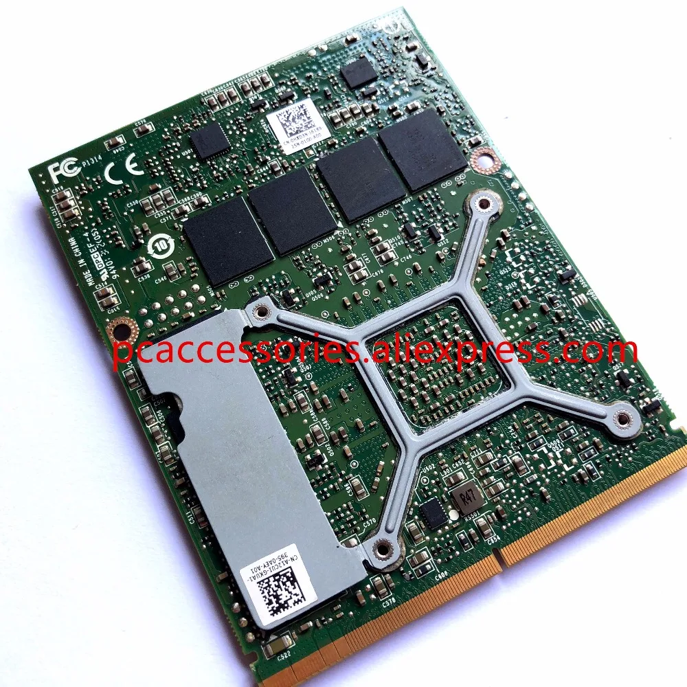 Видеокарта GTX675M GTX 675M 2G VGA 7W4GT HXD3N C0XGT для ноутбука Dell M6000 M6600 M6700 M6800 M15X M17x R2 R3 R4|Карты