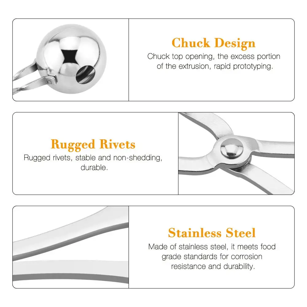 Формовщик фрикаделек TPUSNOK из нержавеющей стали, форма для рыбных шариков и мороженого, леденцов и мячиков из мяса TPA50.