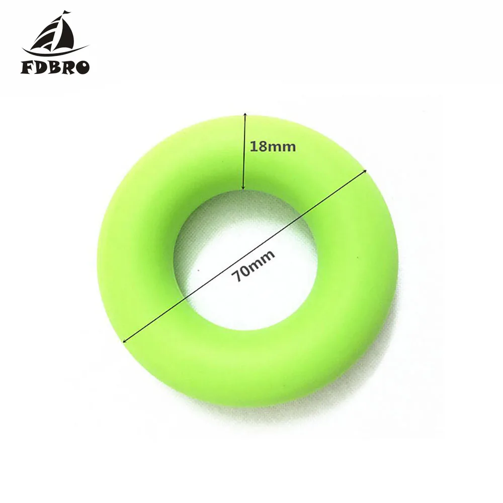 FDBRO силиконовое кольцо для рук тренажер пальцев Тренажер захвата запястья мышц