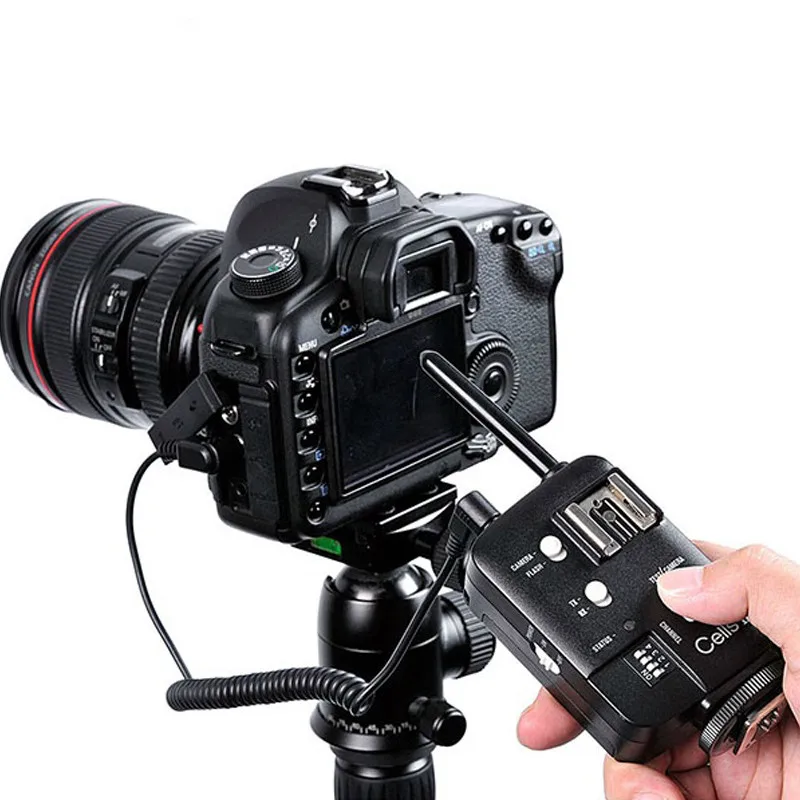 2шт Godox Cells II высокоскоростное студийное фото устройство триггер беспроводной