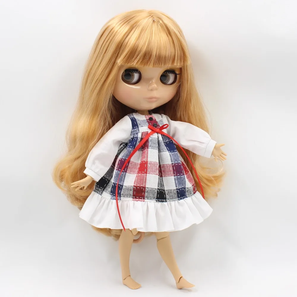 Ледяной DBS шарнирная кукла Blyth игрушка загорелая кожа блестящее лицо шарнирное