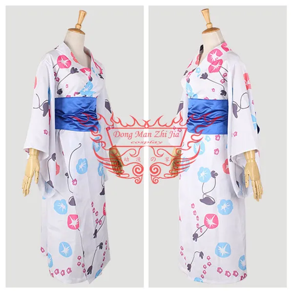

Hot Sale!!!Anime Cosplay Costume Fate/stay night Altria Pendragon printing kimono lovely style A