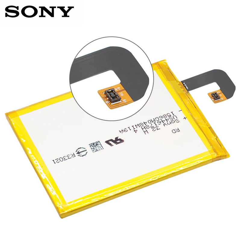 SonyOriginal аккумулятор для телефона LIS1558ERPC Sony Xperia Z3 L55T L55U D6653 D6633 D6603 3100 мАч Сменные