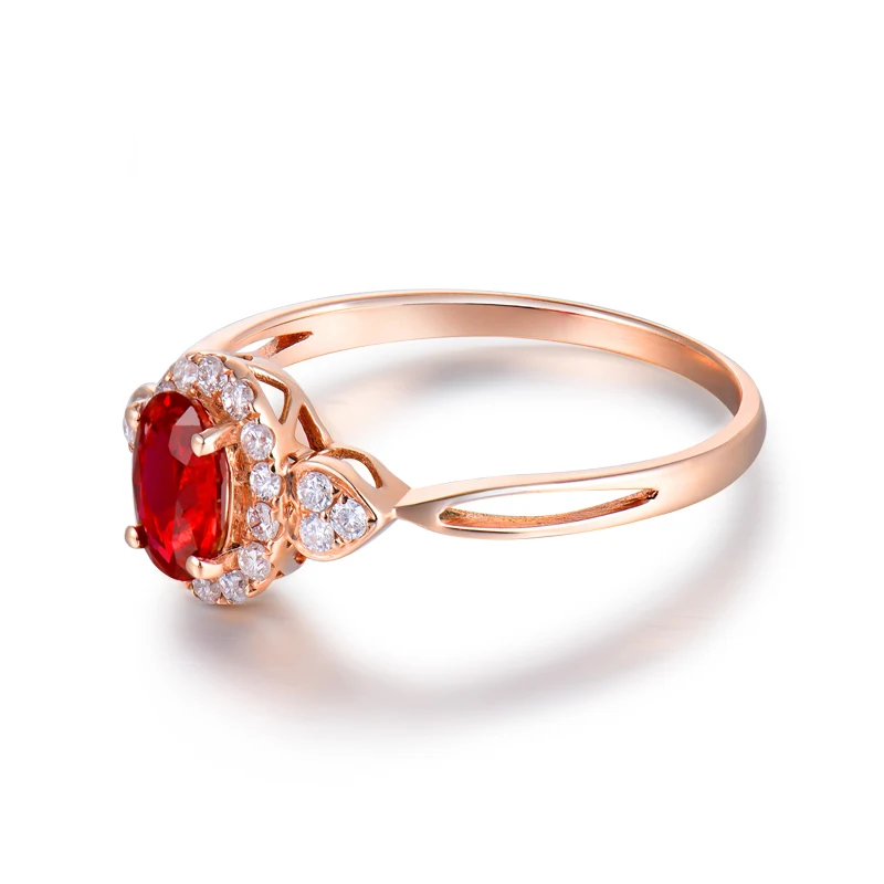 Женское уникальное кольцо LOVERJEWELRY однотонные обручальные кольца из 18-каратного