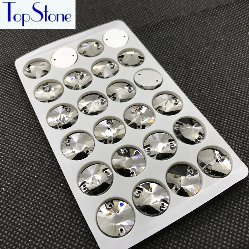#3200 Rivoli Black Diamond Sew on Crystal Stones Glass Rhinestones Sewing Cristal For Clothes | Дом и сад