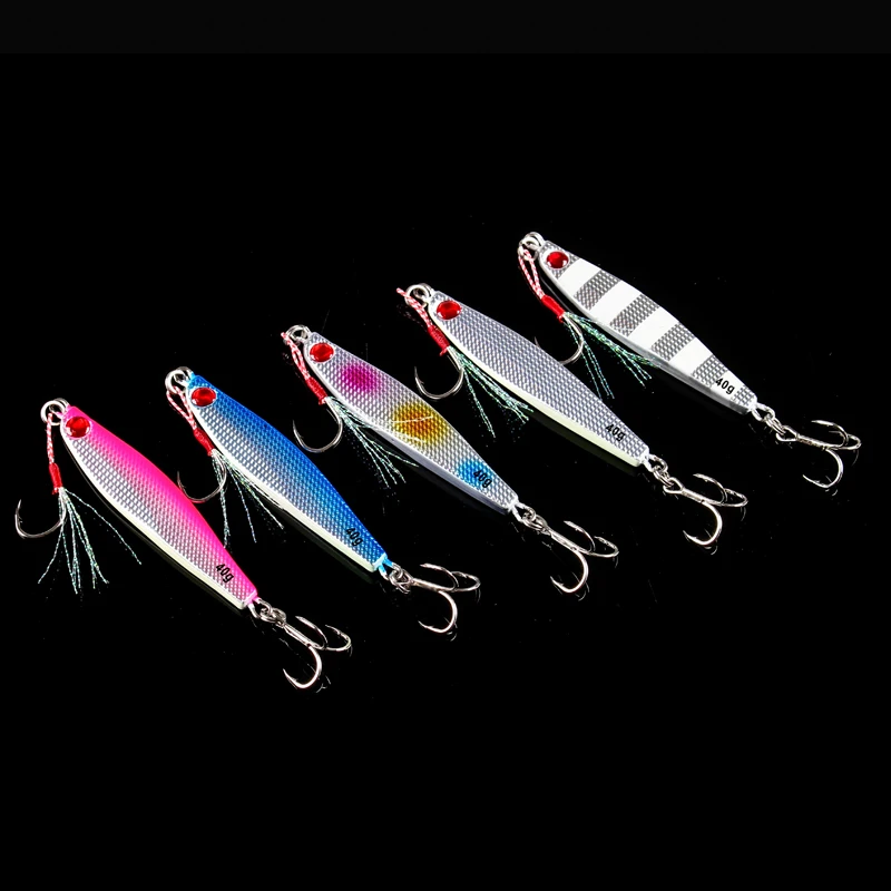 Японское качество Lurekiller Shore Jigging приманка с крючками свинцовые рыбы