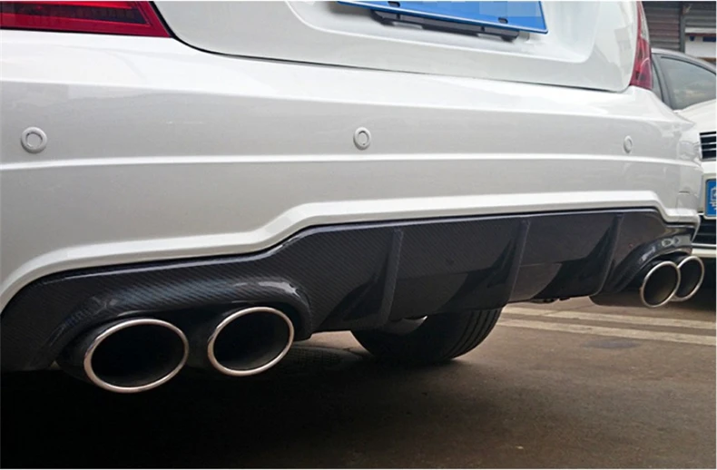 Задний спойлер из углеродного волокна для Mercedes-Benz C Class W204 C63 C180 C200 C300 2012-2014