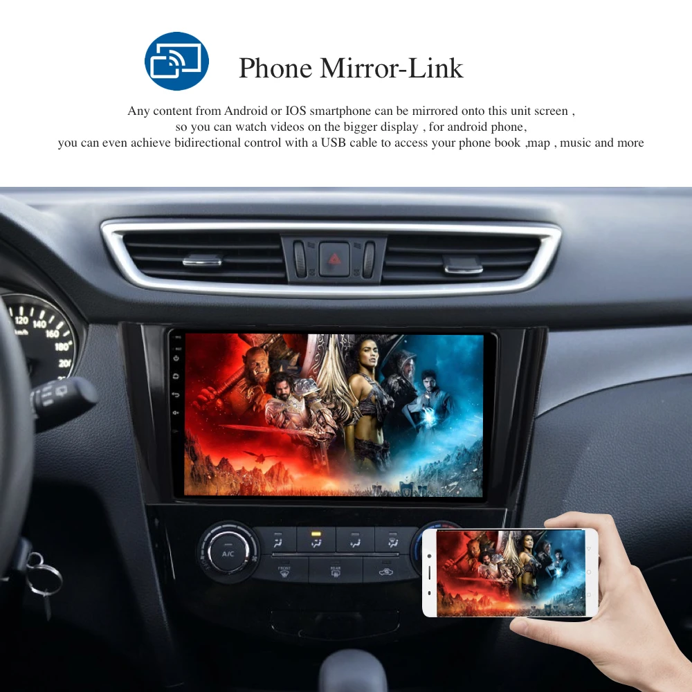Android 9,0 автомобильный радиоприемник 2 Din gps Navi для Nissan Qashqai/X-trail J11 /космического аппарата изгой, PX6 DSP HDMI ips 4 Гб+ 64 ГБ