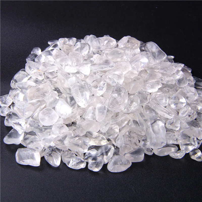 white crystal A 50 г смешанные неправильные бусины из фишек Натуральный Необработанный гравий бусины для самостоятельного изготовления ювелирных изделий браслет ожерелье домашний декор - Цвет: white crystal A