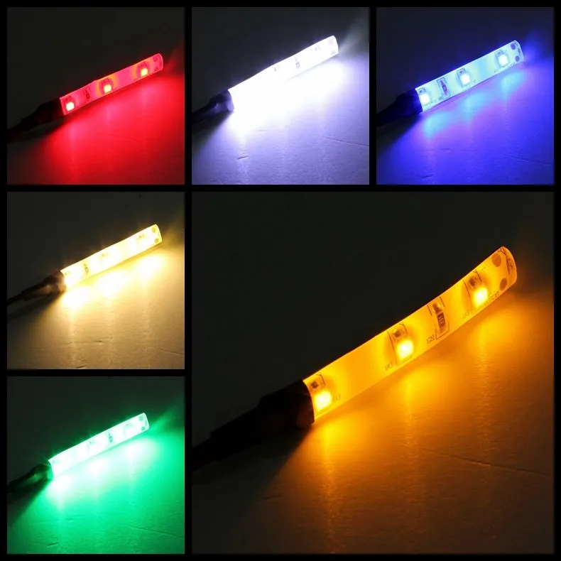 Светодиодный водонепроницаемый ленточный светильник 12 В 1 80 дюйма 3528 3 SMD для