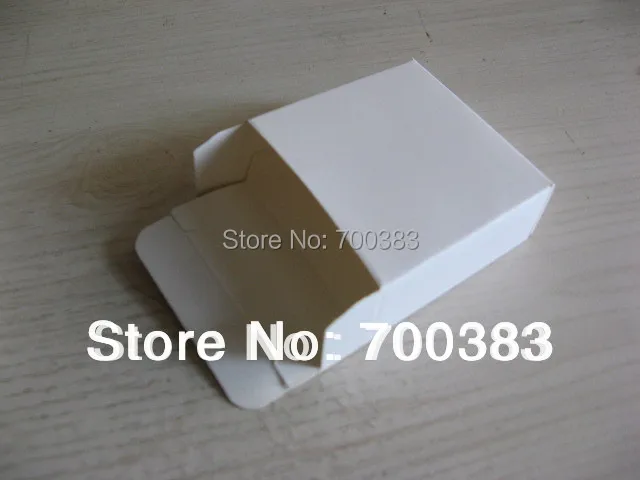 50 штук бумажная упаковка белая бумага подарочная коробка электронный продукт