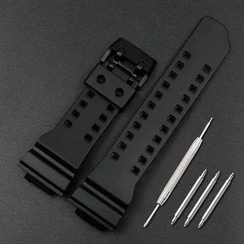 Ремешок из смолы для Casio G-SHOCK GA-400-1A / 1B GBA-400, матовый черный цветной ремешок для мужских и женских часов, аксессуары для часов