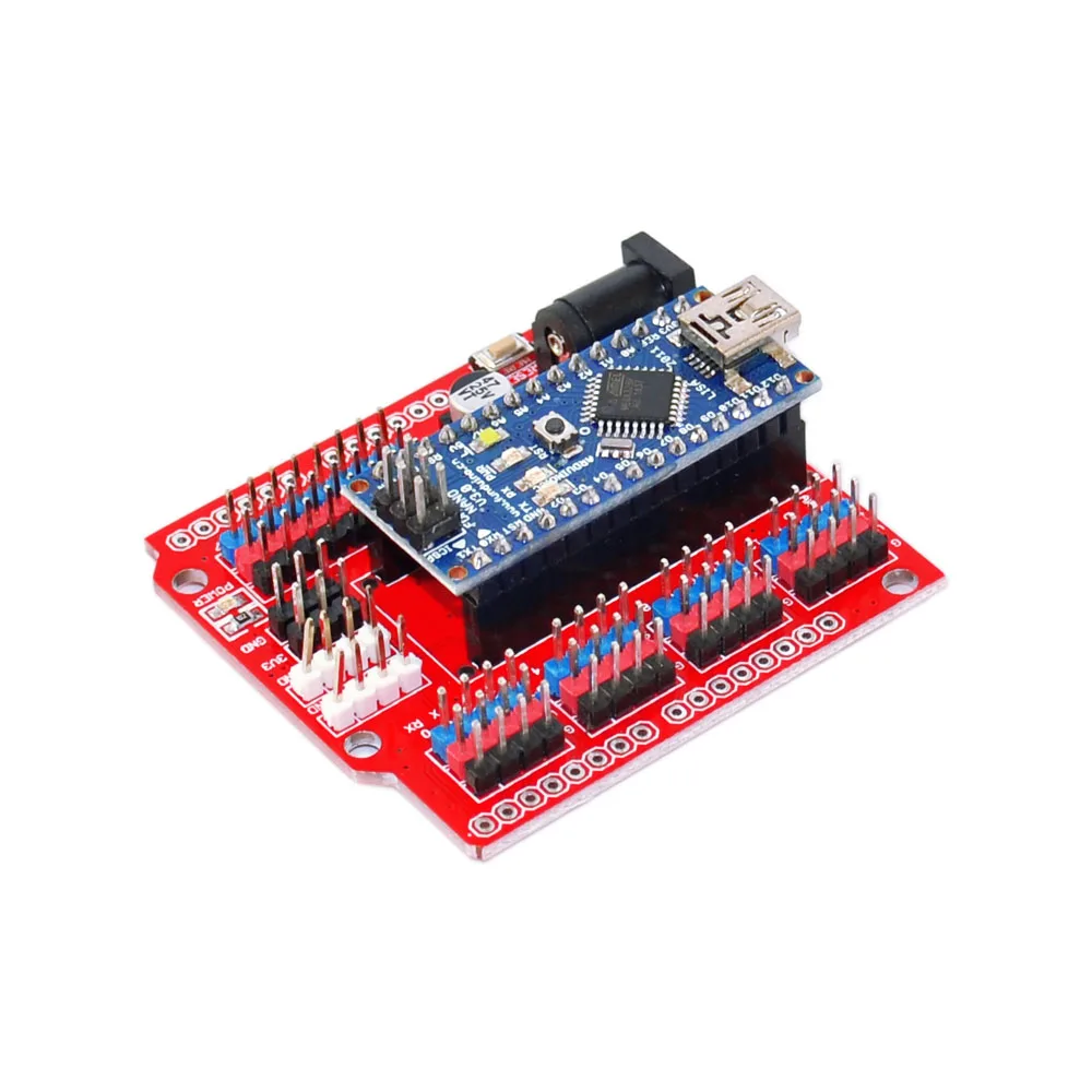 KEYES нано щит 328P I/O Плата расширения модуль для arduino Nano V3.0/Keyestudio