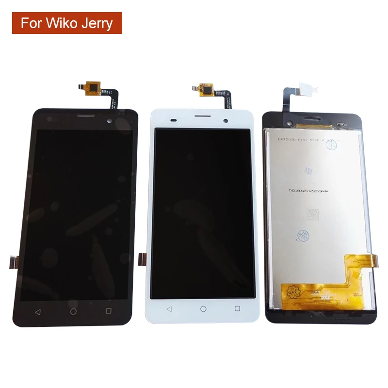 Для Wiko Jerry ЖК-дисплей Дисплей + Сенсорный экран Digitizer Ассамблеи полный lcd для Экран