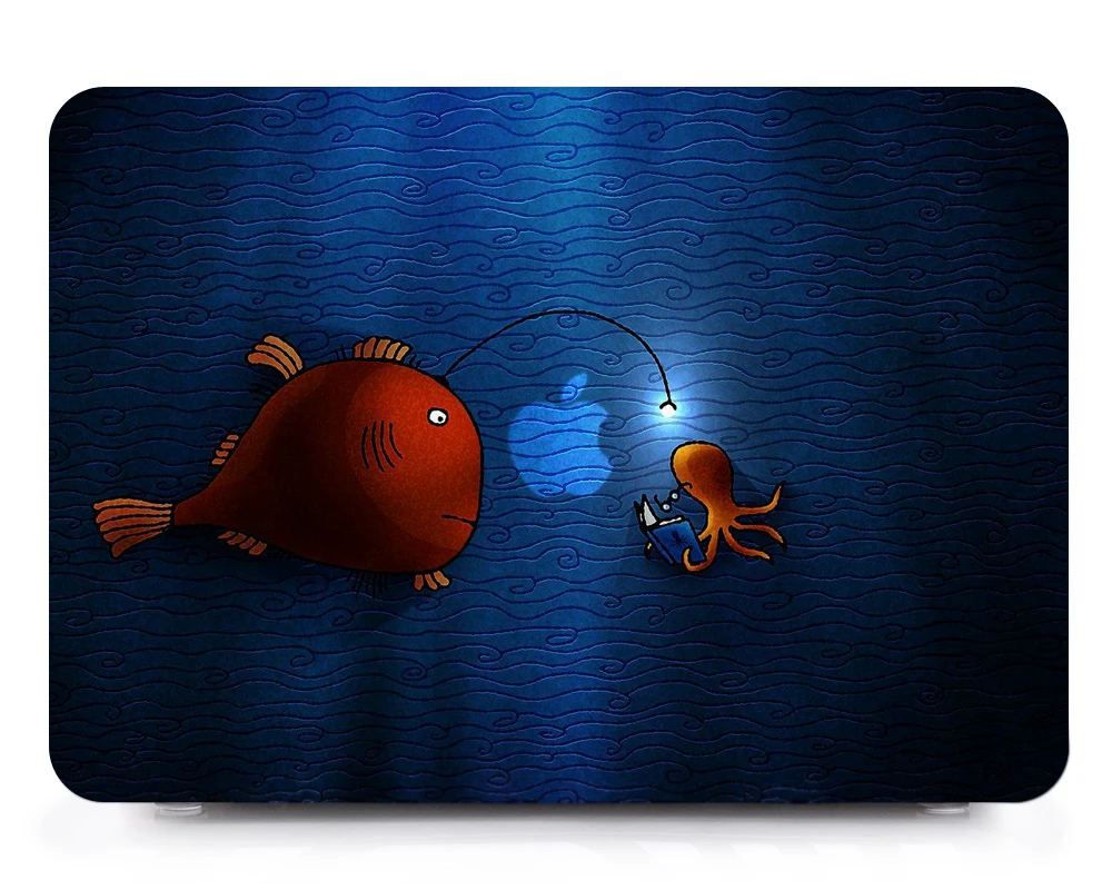 Чехол для ноутбука с деревянным узором + чехол клавиатуры только Apple Macbook Air 13