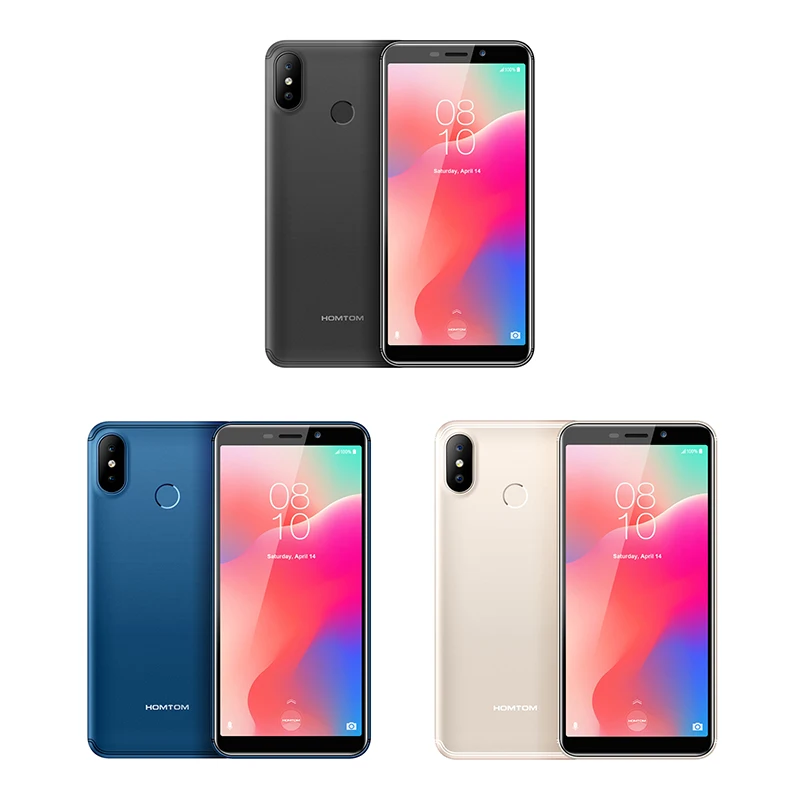 Оригинальный HOMTOM C1 1 ГБ ОЗУ 16 Гб ПЗУ четырехъядерный мобильный телефон 5 дюймов 18:9