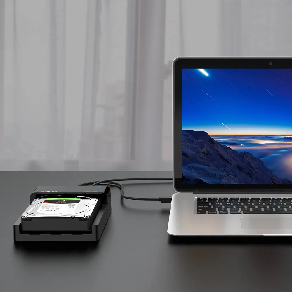 ORICO 2 5/3 5 дюйма Тип-C USB-A с SATA адаптер для жесткого диска док поле внешний корпус HDD