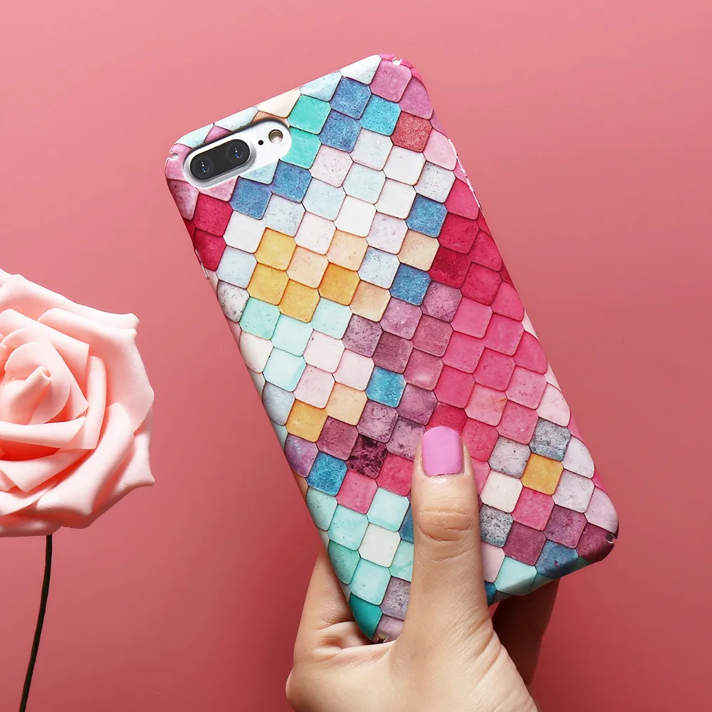 Чехлы для телефонов KISSCASE iPhone SE 5 S Модный Красочный 3D чехол с чехлами девочек чехлы