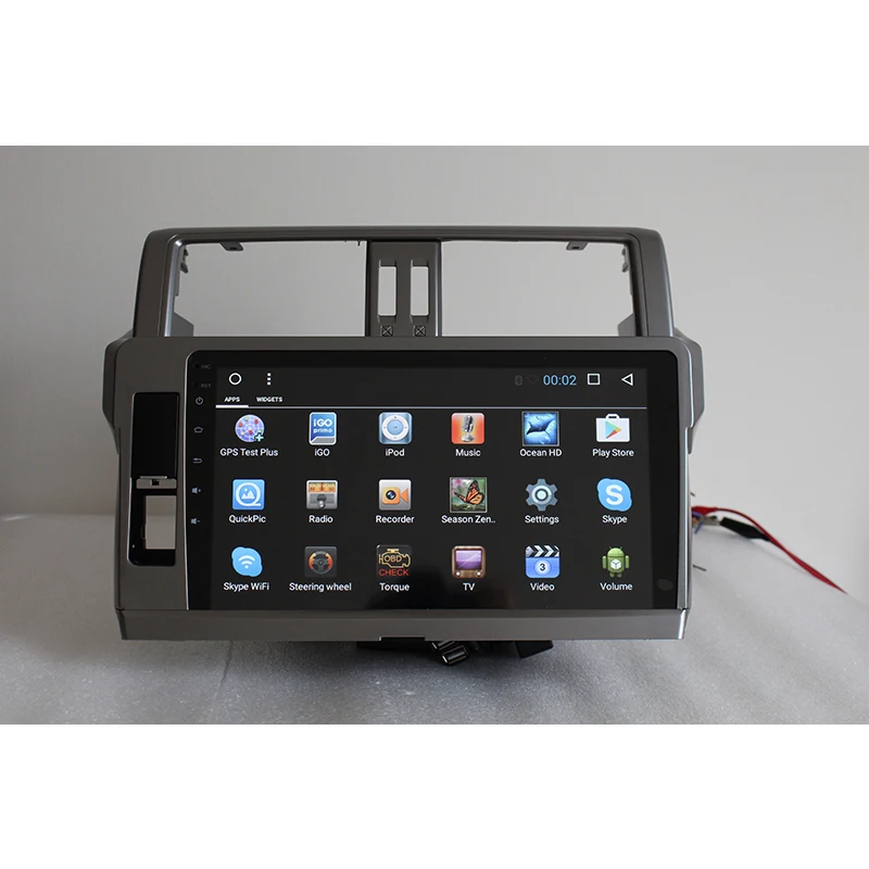 Aoluoya 10 2 &quot2G RAM 32 ROM Android 6 0 Автомобильный DVD GPS Мультимедиа для Toyota Land Cruiser Prado 150 2014 2015