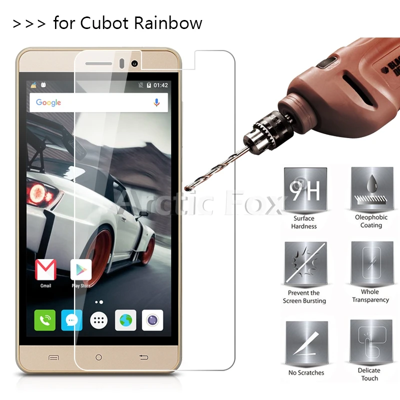 Премиум Закаленное стекло для Cubot Rainbow 5 0 дюймовый стеклянный протектор экрана