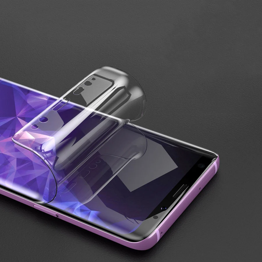 WEIYU полный Экран PET Материал (не закаленное Стекло) Защитная пленка для samsung Galaxy S8 S9
