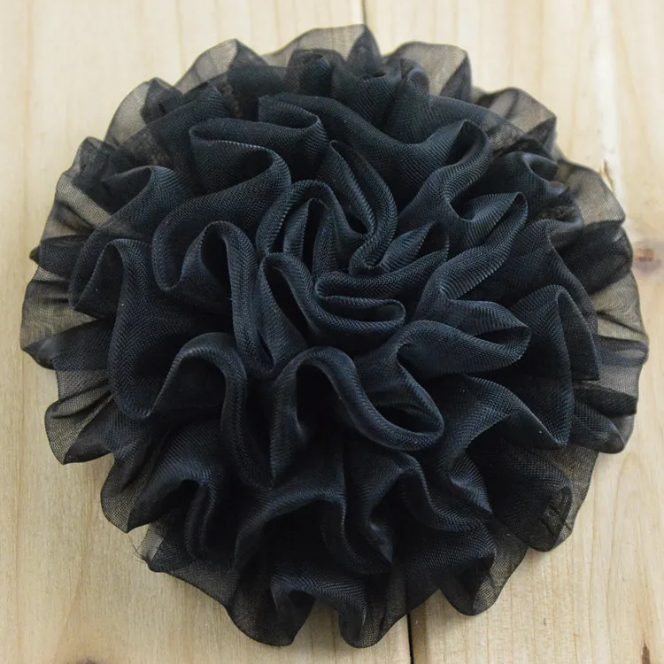 Новое поступление 9 см Мягкий Шифоновый цветок гвоздики ручной работы цветные