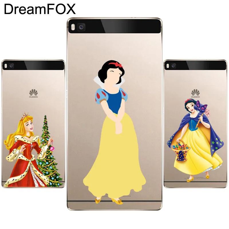 N399 Белоснежка Мягкий ТПУ силиконовый чехол для Huawei P8 P9 P10 P20 P30 Lite Pro P Smart Plus 2017 2019 |