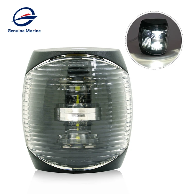 

12V DC LED Navigation Light White Plastic Waterproof Lamp for Oceanic Boat Yacht Starboard from Genuine Marine