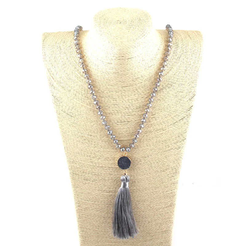 MOODPC модные богемные племенные ювелирные изделия бежевое Хрустальное